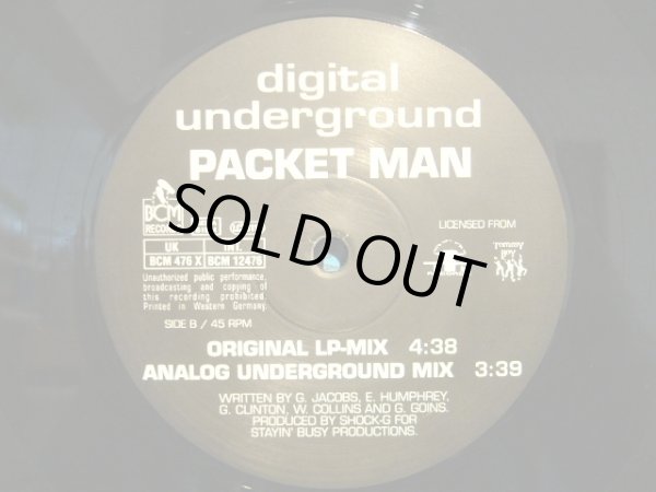 画像4: DIGITAL UNDERGROUND / PACKET MAN (THE C.J. MACKINTOSH REMIXES)  (UK) (4)