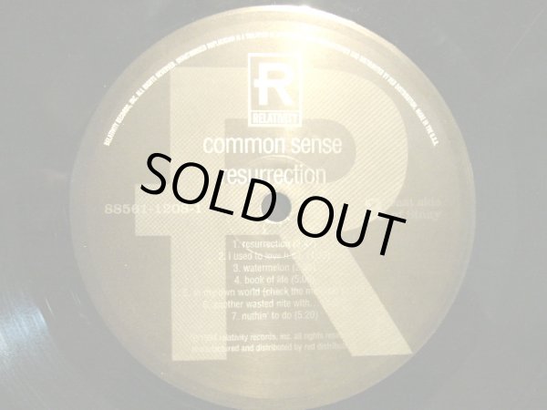 画像3: COMMON SENSE / RESURRECTION  (US-LP)  (3)