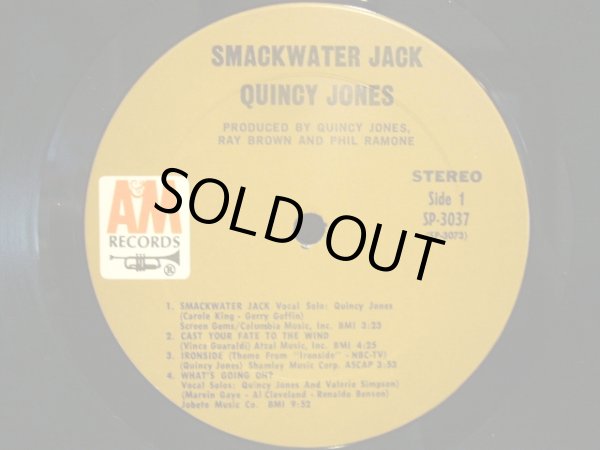 画像3: QUINCY JONES / SMACKWATER JACK (3)
