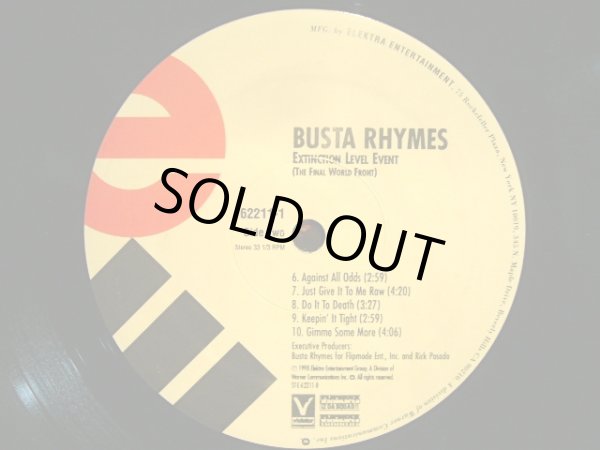 画像4: BUSTA RHYMES / EXTINCTION LEVEL EVENT - THE FINAL WORLD FRONT  (US-2LP) (4)