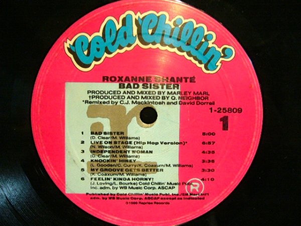 画像1: ROXANNE SHANTE / BAD SISTER  (US-LP) (1)