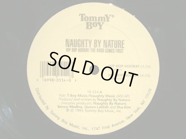 画像3: NAUGHTY BY NATURE / HIP HOP HOORAY  (3)