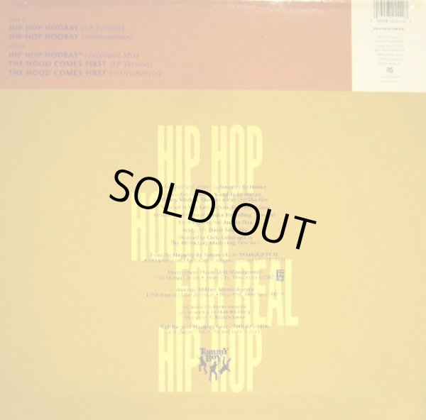 画像2: NAUGHTY BY NATURE / HIP HOP HOORAY  (2)