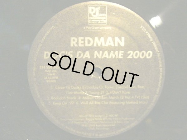 画像6: REDMAN / DOC'S DA NAME 2000  (US-2LP) (6)