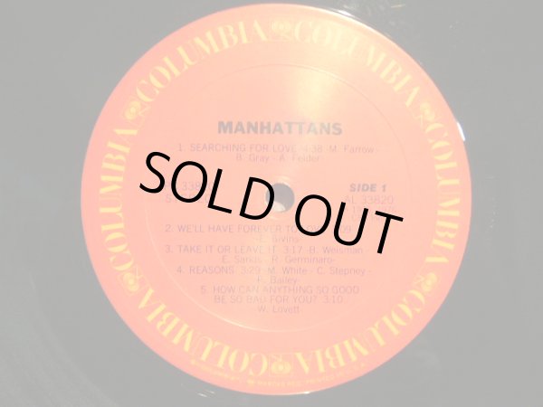 画像3: THE MANHATTANS / THE MANHATTANS (3)