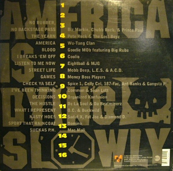 画像2: V.A. / AMERICA IS DYING SLOWLY  (US-2LP) (2)