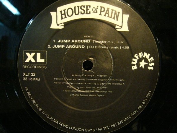 画像3: HOUSE OF PAIN / JUMP AROUND (UK) (3)