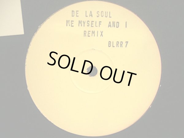 画像2: DE LA SOUL ‎/ ME MYSELF AND I  (UK-PROMO) (2)