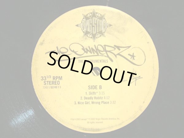 画像4: GANG STARR / THE OWNERZ (THE INSTRUMENTALS)  (US-3LP) (4)