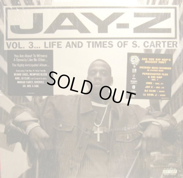 画像1: JAY-Z ‎/ VOL. 3... LIFE AND TIMES OF S. CARTER  (US-2LP) (1)