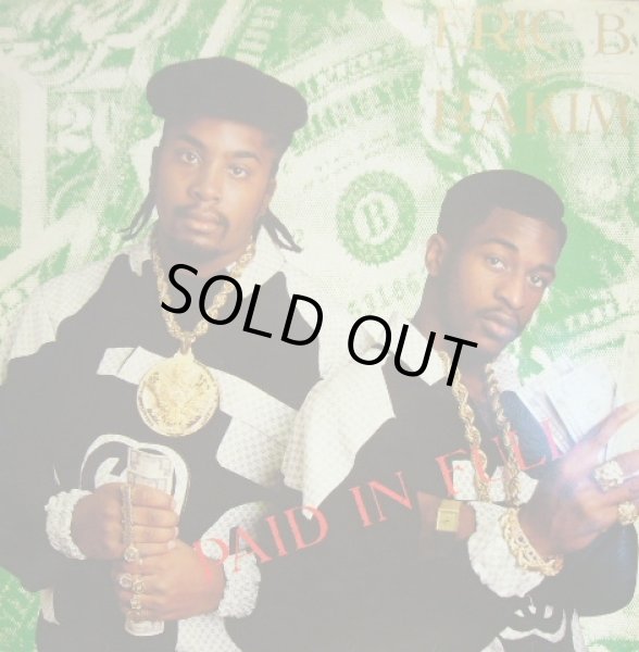 画像1: ERIC B. & RAKIM / PAID IN FULL  (UK-LP)  (1)