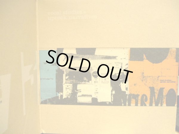 画像3: PREFUSE 73 / VOCAL STUDIES + UPROCK NARRATIVES  (UK-2LP) (3)