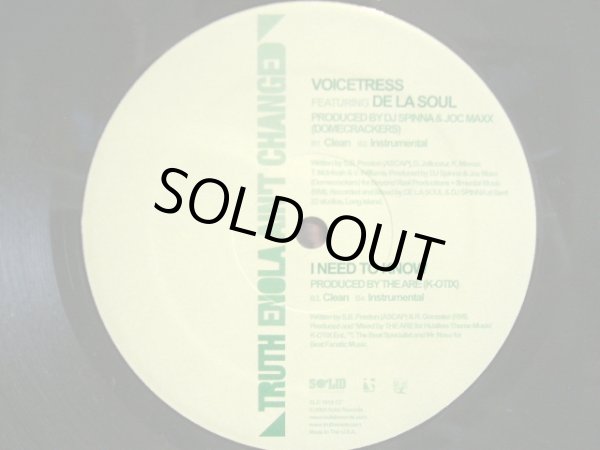 画像3: TRUTH ENOLA / AIN'T CHANGED / VOICETRESS / I NEED TO KNOW (3)