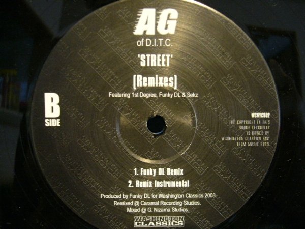 画像2: AG ‎/ STREET [REMIXES] (2)