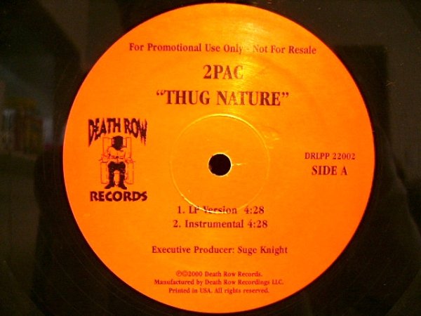 画像1: 2PAC / THUG NATURE  (US-PROMO) (1)