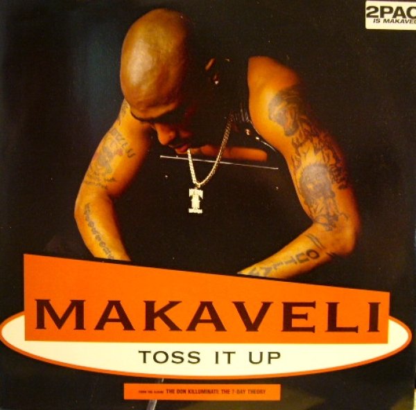画像1: MAKAVELI / TOSS IT UP  (UK) (1)