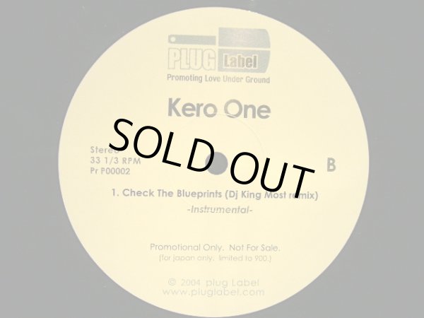 画像2: KERO ONE / CHECK THE BLUEPRINTS (DJ KING MOST REMIX) (2)