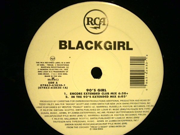 画像1: BLACKGIRL / 90'S GIRL  (¥500) (1)