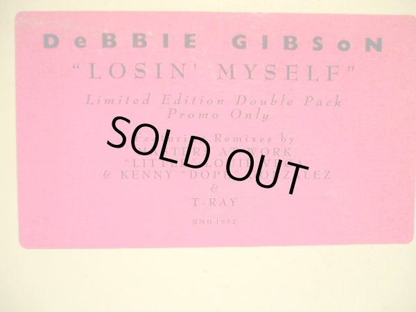 画像2: DEBBIE GIBSON / LOSIN' MISELF  (US-PROMO 2×12") (2)