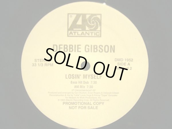 画像3: DEBBIE GIBSON / LOSIN' MISELF  (US-PROMO 2×12") (3)