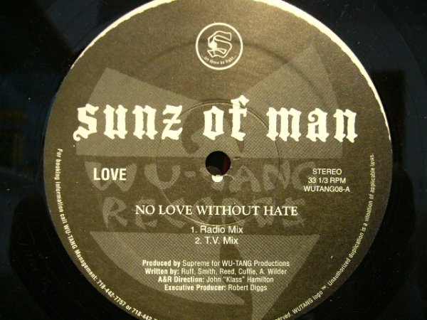 画像1: SUN OF MAN / NO LOVE WITHOUT HATE (1)