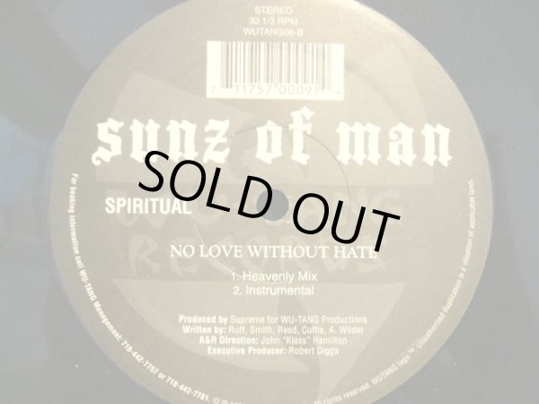 画像2: SUN OF MAN / NO LOVE WITHOUT HATE (2)