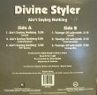 画像2: DIVINE STYLER ‎/ AIN'T SAYING NOTHING (2)
