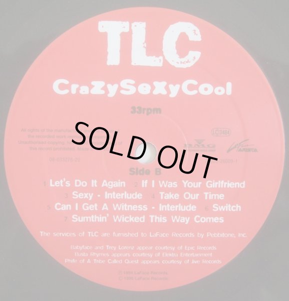 画像4: TLC / CRAZY SEXY COOL  (UK-LP)  (4)