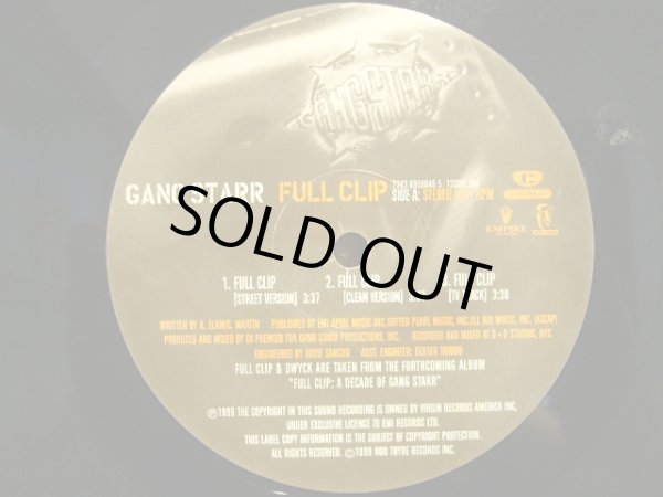 画像1: GANG STARR / FULL CLIP / DWYCK  (UK) (1)