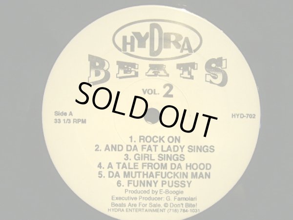 画像1: E-BOOGIE ‎/ HYDRA BEATS VOL.2 (1)
