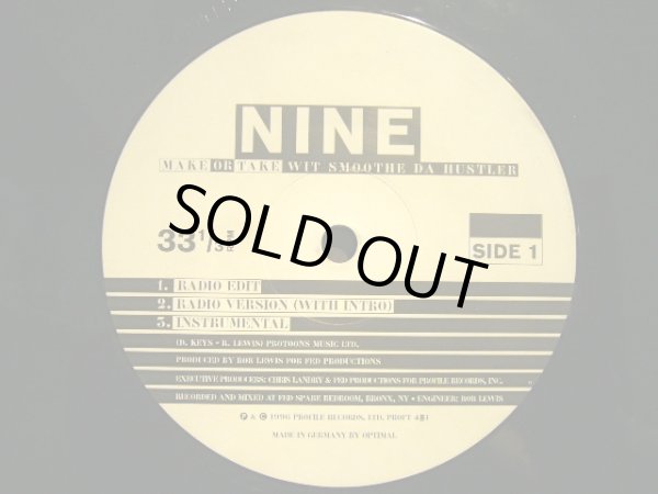 画像3: NINE / MAKE OR TAKE  (UK) (3)