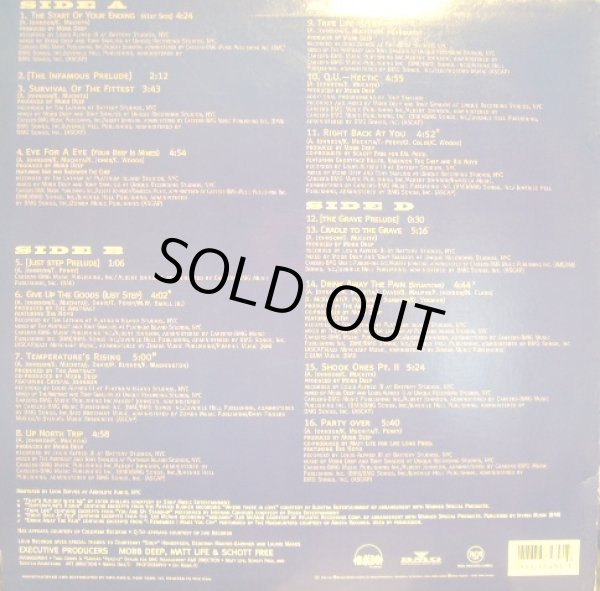 画像2: MOBB DEEP / THE INFAMOUS  (US-2LP) (2)