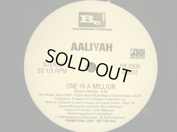 画像3: AALIYAH / ONE IN A MILLION (US-PROMO) (3)