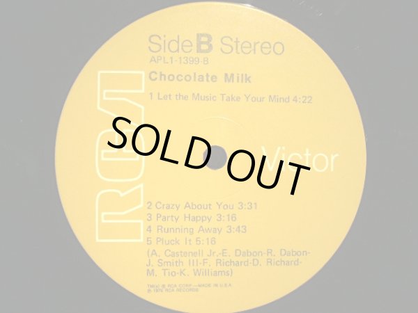 画像4: CHOCOLATE MILK / CHOCOLATE MILK  (US-LP) (4)