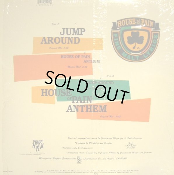 画像2: HOUSE OF PAIN / JUMP AROUND  (US) (2)