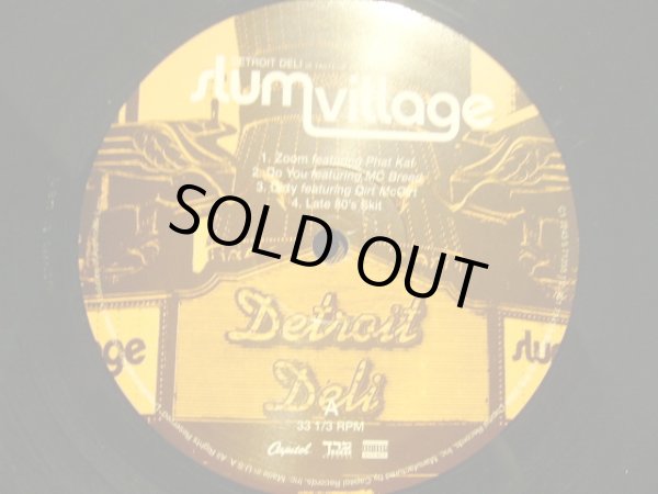 画像3: SLUM VILLAGE ‎/ DETROIT DELI (A TASTE OF DETROIT)  (US-2LP) (3)