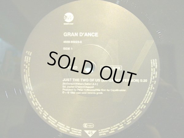 画像3: GRAN D'ANCE / JUST THE TWO OF US  (GEMA) (3)