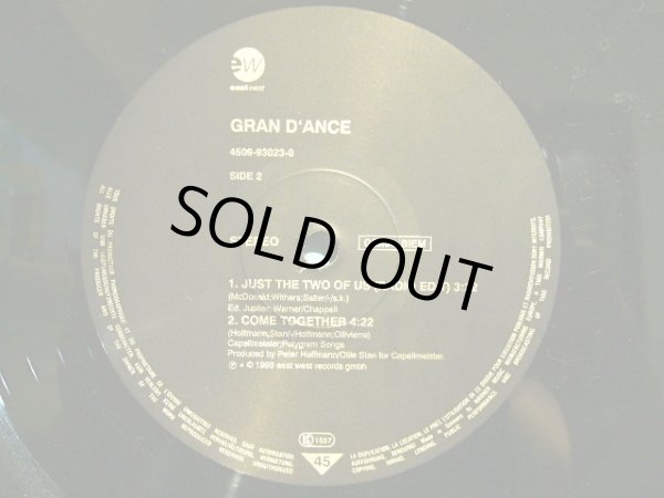 画像4: GRAN D'ANCE / JUST THE TWO OF US  (GEMA) (4)