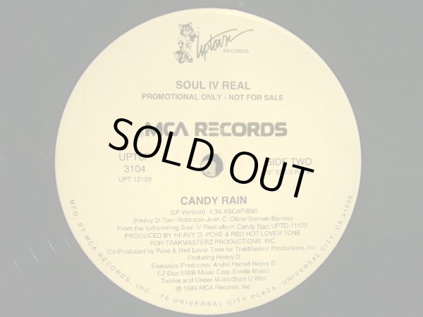 画像2: SOUL IV REAL / CANDY RAIN  (US-PROMO) (2)