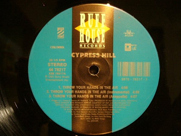 画像2: CYPRESS HILL ‎/ THROW YOUR HANDS IN THE AIR (2)