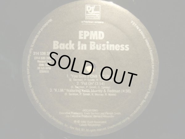 画像3: EPMD ‎/ BACK IN BUSINESS (US-2LP) (3)