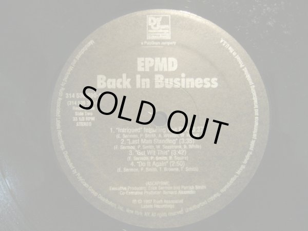 画像6: EPMD ‎/ BACK IN BUSINESS (US-2LP) (6)
