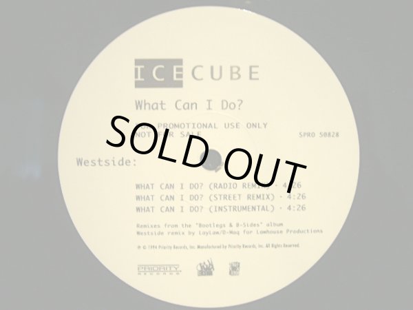 画像2: ICE CUBE / WHAT CAN I DO?  (US-PROMO) (2)