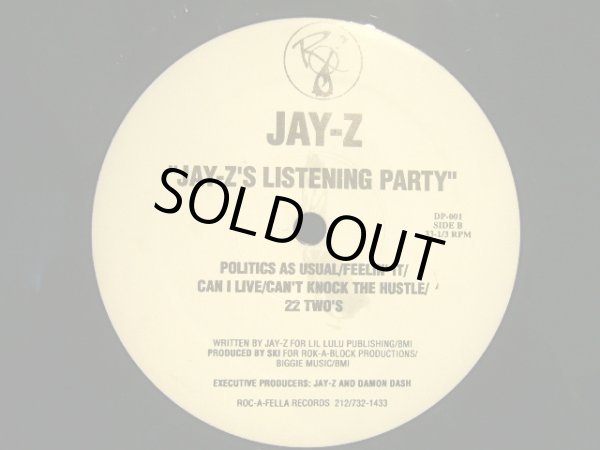 画像2: JAY-Z / DEAD PRESIDENTS / JAY-Z'S LISTENING PARTY (US-PROMO)  (¥1000) (2)