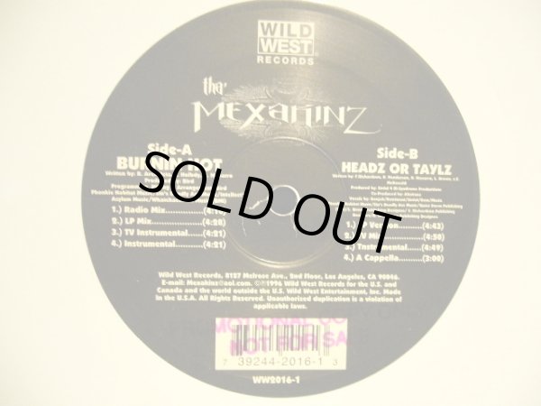 画像2: THA' MEXAKINZ ‎/ BURNIN' HOT / HEADZ OR TAYLZ (2)
