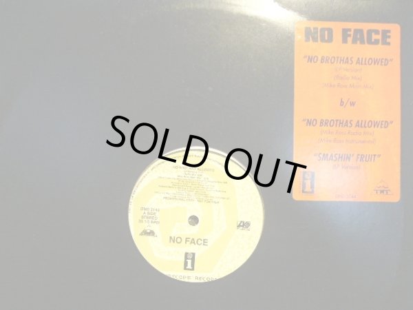 画像1: NO FACE / NO BROTHAS ALLOWED (US-PROMO) (1)