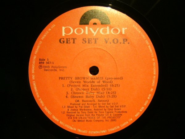 画像3: GET SET V.O.P /  PRETTY BROWN BABIES (3)
