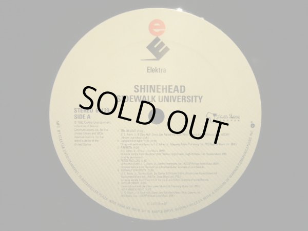 画像4: SHINEHEAD ‎/ SIDEWALK UNIVERSITY  (US-LP) (4)