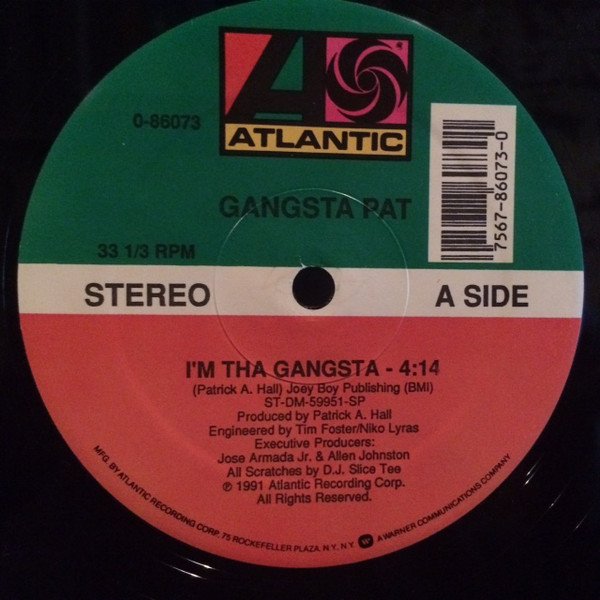 画像1: GANGSTA PAT / I'M THE GANGSTA  (¥1000) (1)