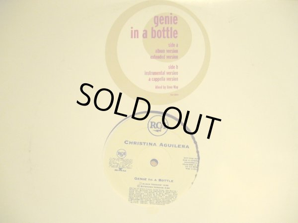 画像1: CHRISTINA AGUILERA / GENIE IN A BOTTLE  (US-PROMO) (1)